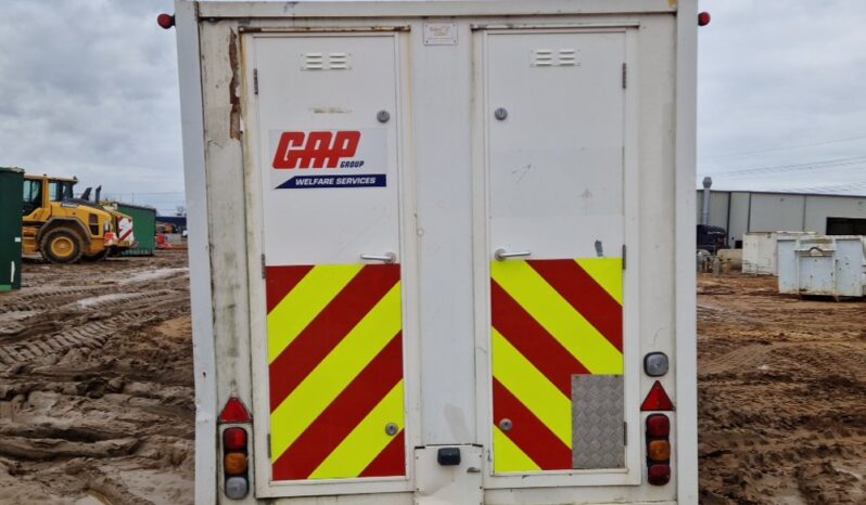 AJC All In One Single Axle Welfare Unit, 3.75kVA Generator, Drying Room, W/C (Cannot Be Reconsigned) Containers For Auction: Leeds – 5th, 6th, 7th & 8th March 2025 @ 8:00am full