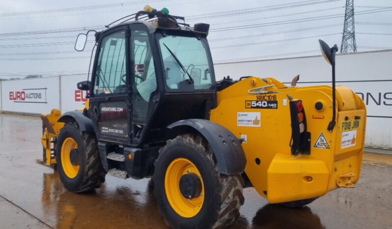 2018 JCB 540-140 Hi Viz Telehandlers For Auction: Leeds – 5th, 6th, 7th & 8th March 2025 @ 8:00am full