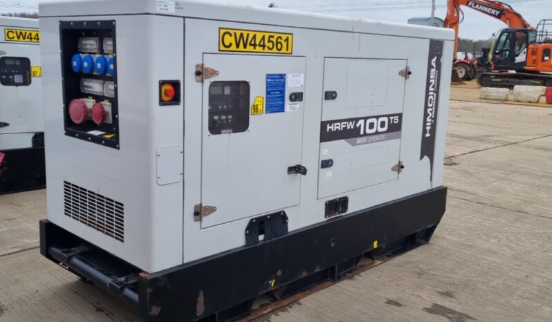 2021 Himoinsa HRFW-100 Generators For Auction: Leeds – 5th, 6th, 7th & 8th March 2025 @ 8:00am