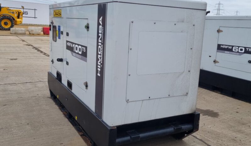 2021 Himoinsa HRFW-100 Generators For Auction: Leeds – 5th, 6th, 7th & 8th March 2025 @ 8:00am full