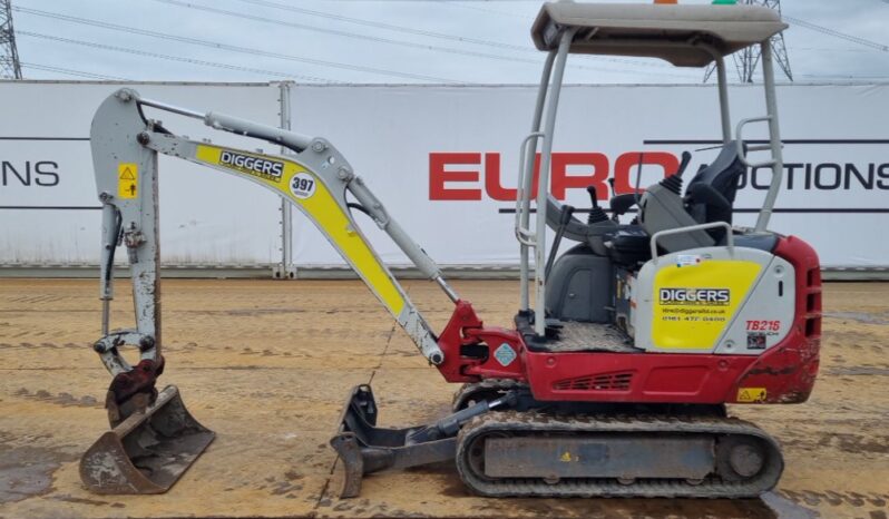 2020 Takeuchi TB216 Mini Excavators For Auction: Leeds – 5th, 6th, 7th & 8th March 2025 @ 8:00am full