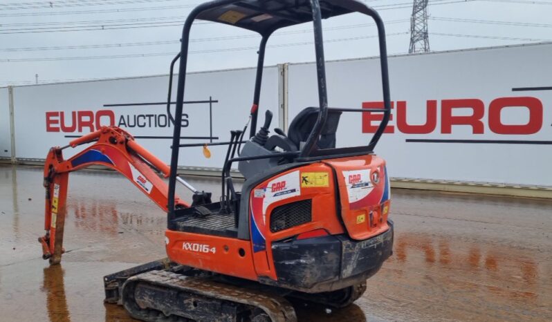 2015 Kubota KX016-4 Mini Excavators For Auction: Leeds – 5th, 6th, 7th & 8th March 2025 @ 8:00am full