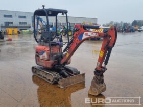 2018 Kubota U17-3A Mini Excavators For Auction: Leeds – 5th, 6th, 7th & 8th March 2025 @ 8:00am full