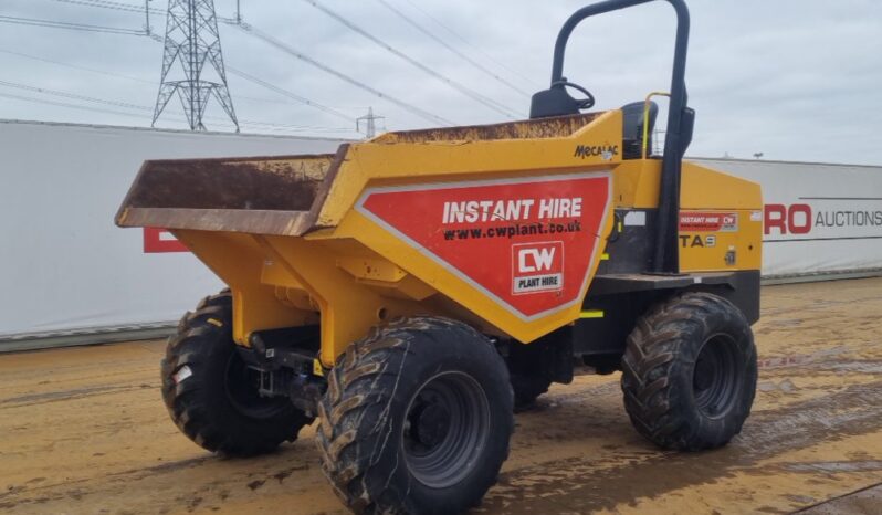 2021 Mecalac TA9 Site Dumpers For Auction: Leeds – 5th, 6th, 7th & 8th March 2025 @ 8:00am