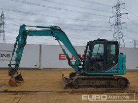 2018 Kobelco SK85MSR-3E 6 Ton+ Excavators For Auction: Leeds – 5th, 6th, 7th & 8th March 2025 @ 8:00am full