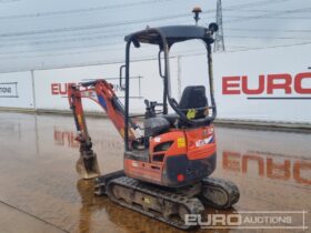 2018 Kubota U17-3A Mini Excavators For Auction: Leeds – 5th, 6th, 7th & 8th March 2025 @ 8:00am full