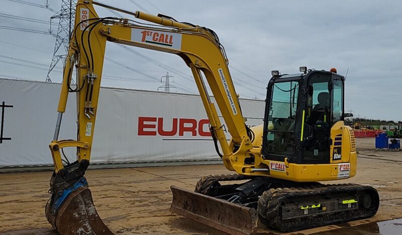 2022 Komatsu PC80MR-5E0 6 Ton+ Excavators For Auction: Leeds – 5th, 6th, 7th & 8th March 2025 @ 8:00am