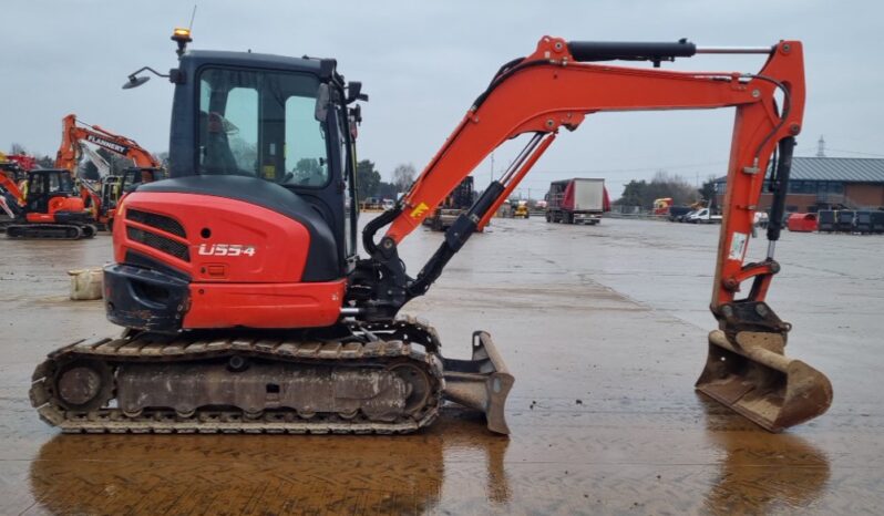 2018 Kubota U55-4 Mini Excavators For Auction: Leeds – 5th, 6th, 7th & 8th March 2025 @ 8:00am full