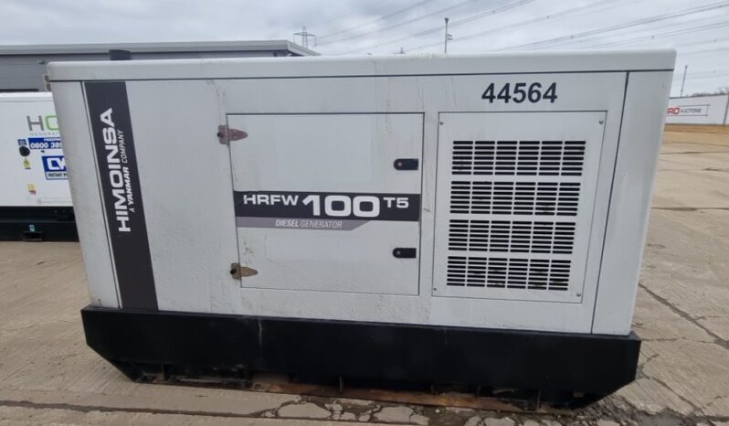 2021 Himoinsa HRFW-100 Generators For Auction: Leeds – 5th, 6th, 7th & 8th March 2025 @ 8:00am full