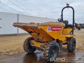 2017 Thwaites 3 Ton Site Dumpers For Auction: Leeds – 5th, 6th, 7th & 8th March 2025 @ 8:00am