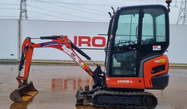 2017 Kubota KX016-4 Mini Excavators For Auction: Leeds – 5th, 6th, 7th & 8th March 2025 @ 8:00am full