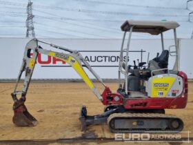 2020 Takeuchi TB216 Mini Excavators For Auction: Leeds – 5th, 6th, 7th & 8th March 2025 @ 8:00am full