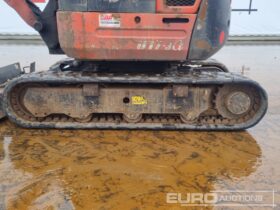 2018 Kubota U17-3A Mini Excavators For Auction: Leeds – 5th, 6th, 7th & 8th March 2025 @ 8:00am full