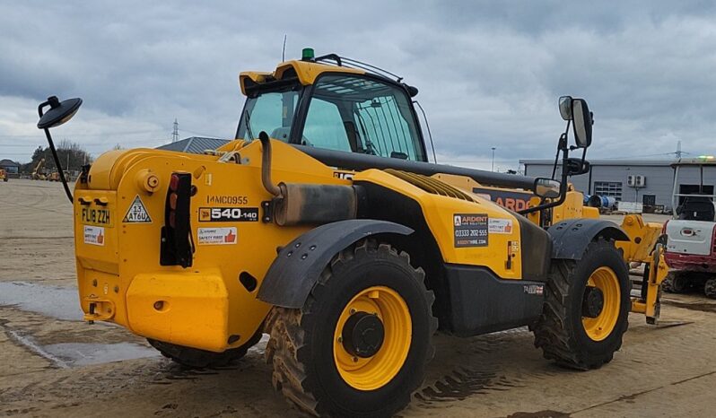 2018 JCB 540-140 Hi Viz Telehandlers For Auction: Leeds – 5th, 6th, 7th & 8th March 2025 @ 8:00am full