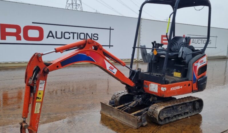 2015 Kubota KX016-4 Mini Excavators For Auction: Leeds – 5th, 6th, 7th & 8th March 2025 @ 8:00am