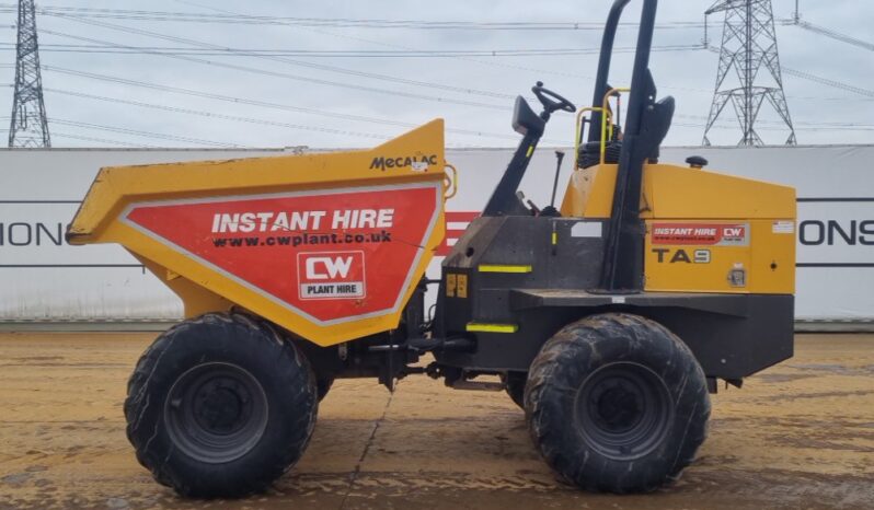 2021 Mecalac TA9 Site Dumpers For Auction: Leeds – 5th, 6th, 7th & 8th March 2025 @ 8:00am full