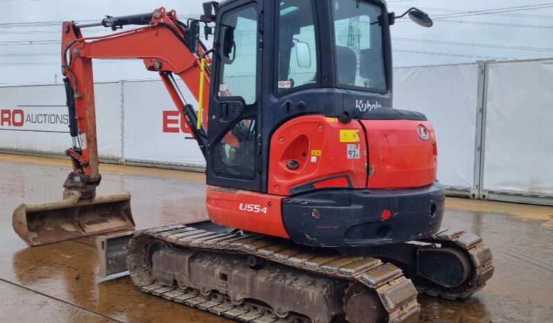 2018 Kubota U55-4 Mini Excavators For Auction: Leeds – 5th, 6th, 7th & 8th March 2025 @ 8:00am full