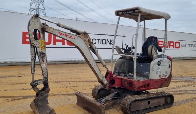 2014 Takeuchi TB216 Mini Excavators For Auction: Leeds – 5th, 6th, 7th & 8th March 2025 @ 8:00am