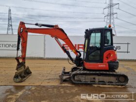 2018 Kubota U55-4 Mini Excavators For Auction: Leeds – 5th, 6th, 7th & 8th March 2025 @ 8:00am full