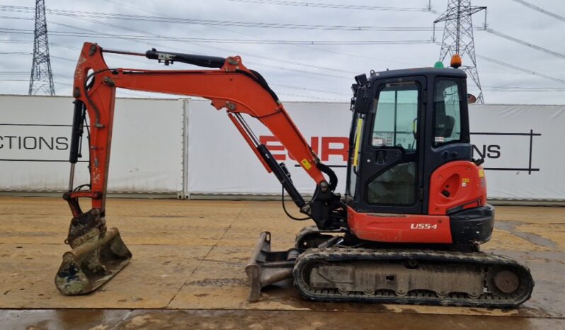 2018 Kubota U55-4 Mini Excavators For Auction: Leeds – 5th, 6th, 7th & 8th March 2025 @ 8:00am full