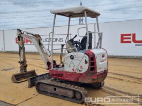 2014 Takeuchi TB216 Mini Excavators For Auction: Leeds – 5th, 6th, 7th & 8th March 2025 @ 8:00am full