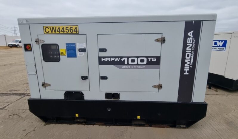 2021 Himoinsa HRFW-100 Generators For Auction: Leeds – 5th, 6th, 7th & 8th March 2025 @ 8:00am full