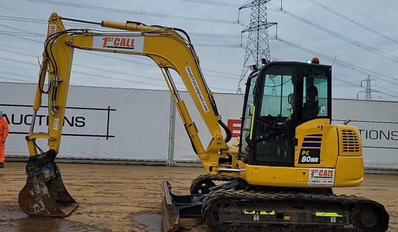 2022 Komatsu PC80MR-5E0 6 Ton+ Excavators For Auction: Leeds – 5th, 6th, 7th & 8th March 2025 @ 8:00am full