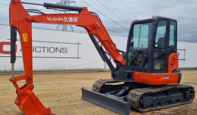 Kubota KX155-5 Mini Excavators For Auction: Leeds – 5th, 6th, 7th & 8th March 2025 @ 8:00am