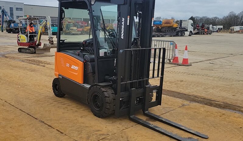 Unused Doosan B25X-7 Plus Forklifts For Auction: Leeds – 5th, 6th, 7th & 8th March 2025 @ 8:00am full