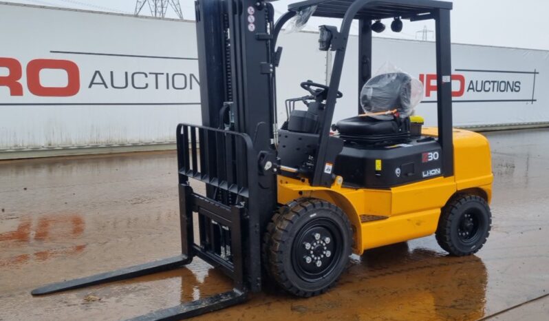 Unused 2024 IMow EFXZ301-H3 Forklifts For Auction: Leeds – 5th, 6th, 7th & 8th March 2025 @ 8:00am