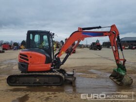 2017 Kubota U48-4 Mini Excavators For Auction: Leeds – 5th, 6th, 7th & 8th March 2025 @ 8:00am full