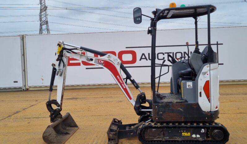 2021 Bobcat E17Z Mini Excavators For Auction: Leeds – 5th, 6th, 7th & 8th March 2025 @ 8:00am full