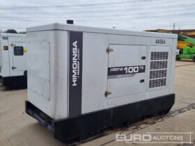 2021 Himoinsa HRFW-100 Generators For Auction: Leeds – 5th, 6th, 7th & 8th March 2025 @ 8:00am full