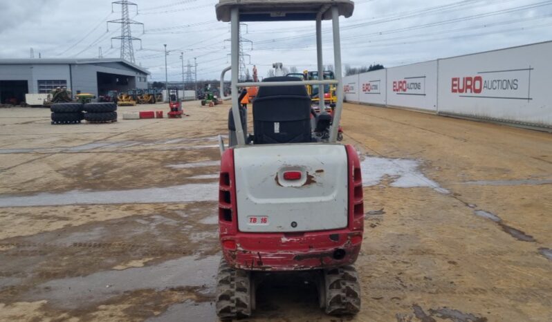 2020 Takeuchi TB216 Mini Excavators For Auction: Leeds – 5th, 6th, 7th & 8th March 2025 @ 8:00am full