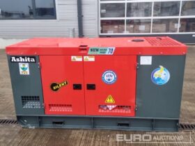 Unused 2024 Ashita Power AG3-70 Generators For Auction: Leeds – 5th, 6th, 7th & 8th March 2025 @ 8:00am full