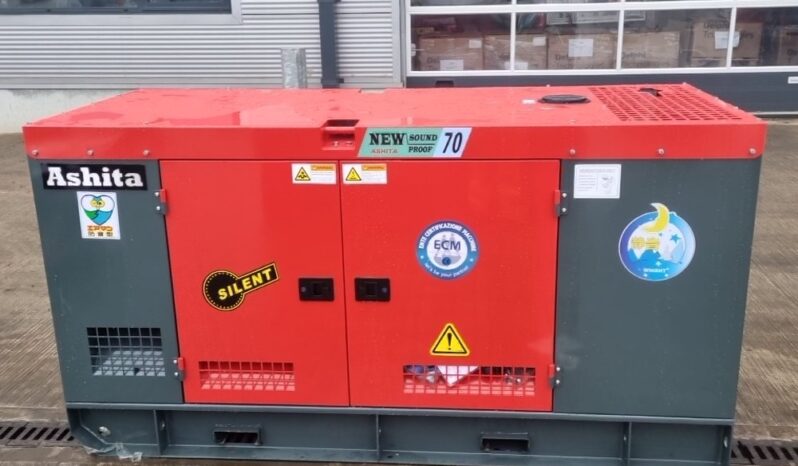 Unused 2024 Ashita Power AG3-70 Generators For Auction: Leeds – 5th, 6th, 7th & 8th March 2025 @ 8:00am full