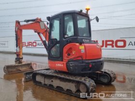 2018 Kubota U55-4 Mini Excavators For Auction: Leeds – 5th, 6th, 7th & 8th March 2025 @ 8:00am full