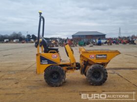 2018 Thwaites 1 Ton Site Dumpers For Auction: Leeds – 5th, 6th, 7th & 8th March 2025 @ 8:00am full