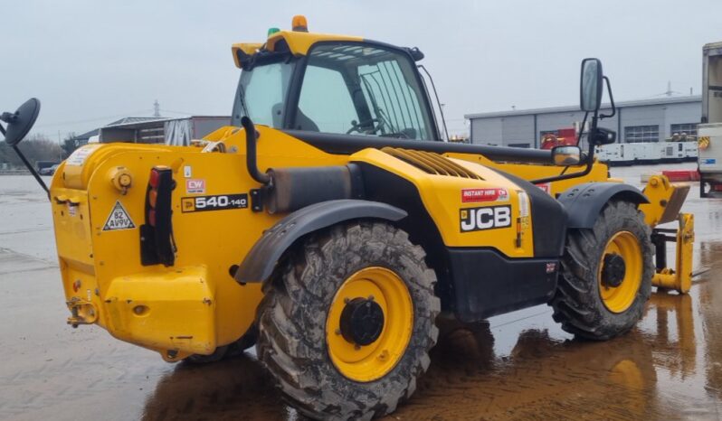 2019 JCB 540-140 Hi Viz Telehandlers For Auction: Leeds – 5th, 6th, 7th & 8th March 2025 @ 8:00am full