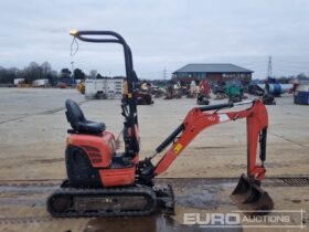 2016 Kubota U10-3 Mini Excavators For Auction: Leeds – 5th, 6th, 7th & 8th March 2025 @ 8:00am full