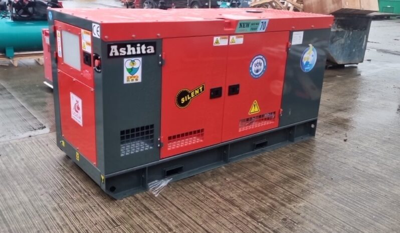 Unused 2024 Ashita Power AG3-70 Generators For Auction: Leeds – 5th, 6th, 7th & 8th March 2025 @ 8:00am