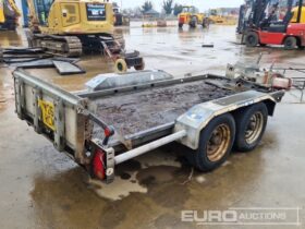 2015 Brian James 2.6 Ton Twin Axle Tilting Plant Trailer, Ramp, Winch Plant Trailers For Auction: Leeds – 5th, 6th, 7th & 8th March 2025 @ 8:00am full