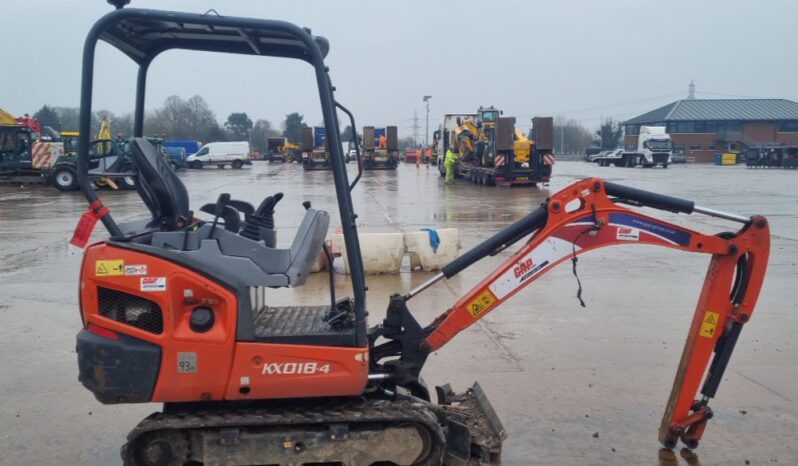 2019 Kubota KX018-4 Mini Excavators For Auction: Leeds – 5th, 6th, 7th & 8th March 2025 @ 8:00am full