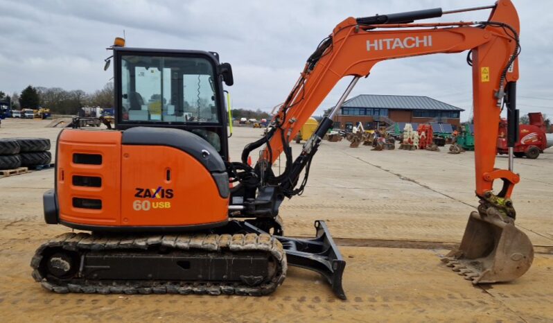 2017 Hitachi ZX65USB-5A CLP 6 Ton+ Excavators For Auction: Leeds – 5th, 6th, 7th & 8th March 2025 @ 8:00am full