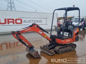 2017 Kubota KX016-4 Mini Excavators For Auction: Leeds – 5th, 6th, 7th & 8th March 2025 @ 8:00am