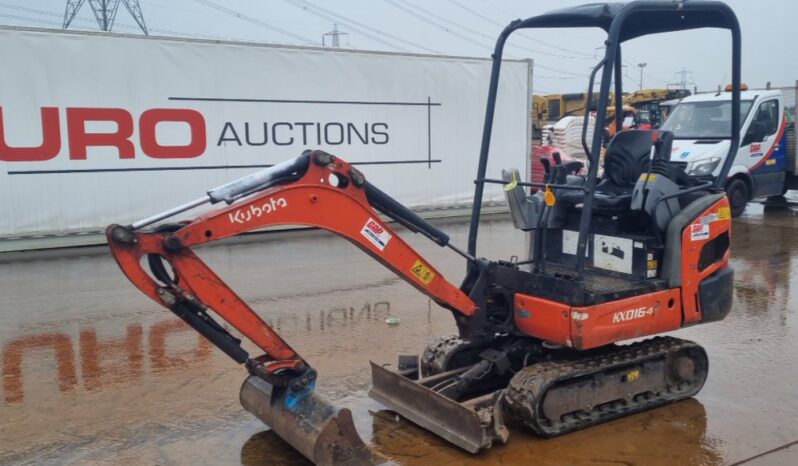 2017 Kubota KX016-4 Mini Excavators For Auction: Leeds – 5th, 6th, 7th & 8th March 2025 @ 8:00am