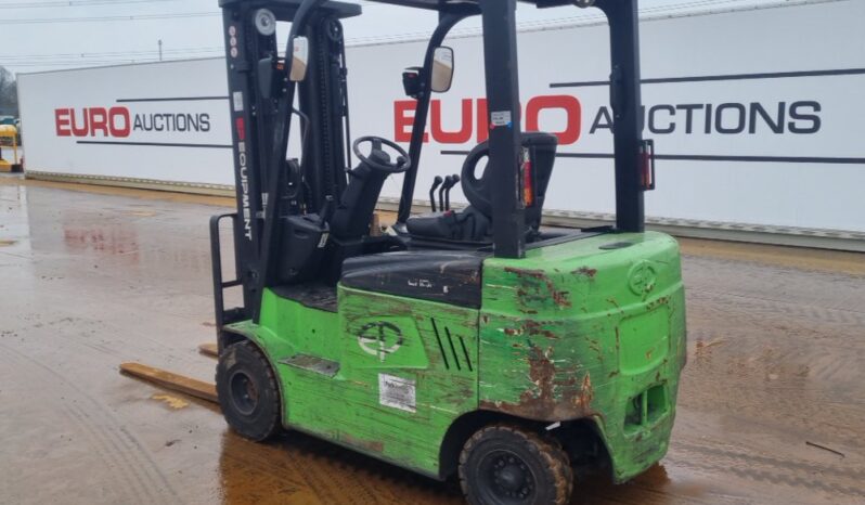 2020 Ep equipment CPD25L2 Electric Forklift, 3 Stage Free Lift Mast, Side Shift, Forks Forklifts For Auction: Leeds – 5th, 6th, 7th & 8th March 2025 @ 8:00am full