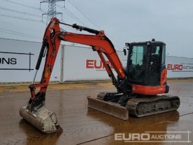 2016 Kubota U55-4 Mini Excavators For Auction: Leeds – 5th, 6th, 7th & 8th March 2025 @ 8:00am