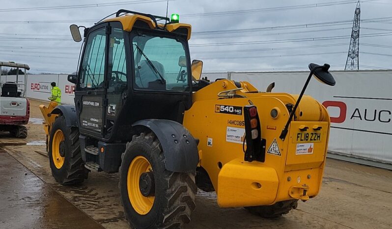 2018 JCB 540-140 Hi Viz Telehandlers For Auction: Leeds – 5th, 6th, 7th & 8th March 2025 @ 8:00am full