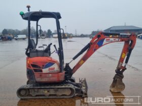 2018 Kubota U17-3A Mini Excavators For Auction: Leeds – 5th, 6th, 7th & 8th March 2025 @ 8:00am full